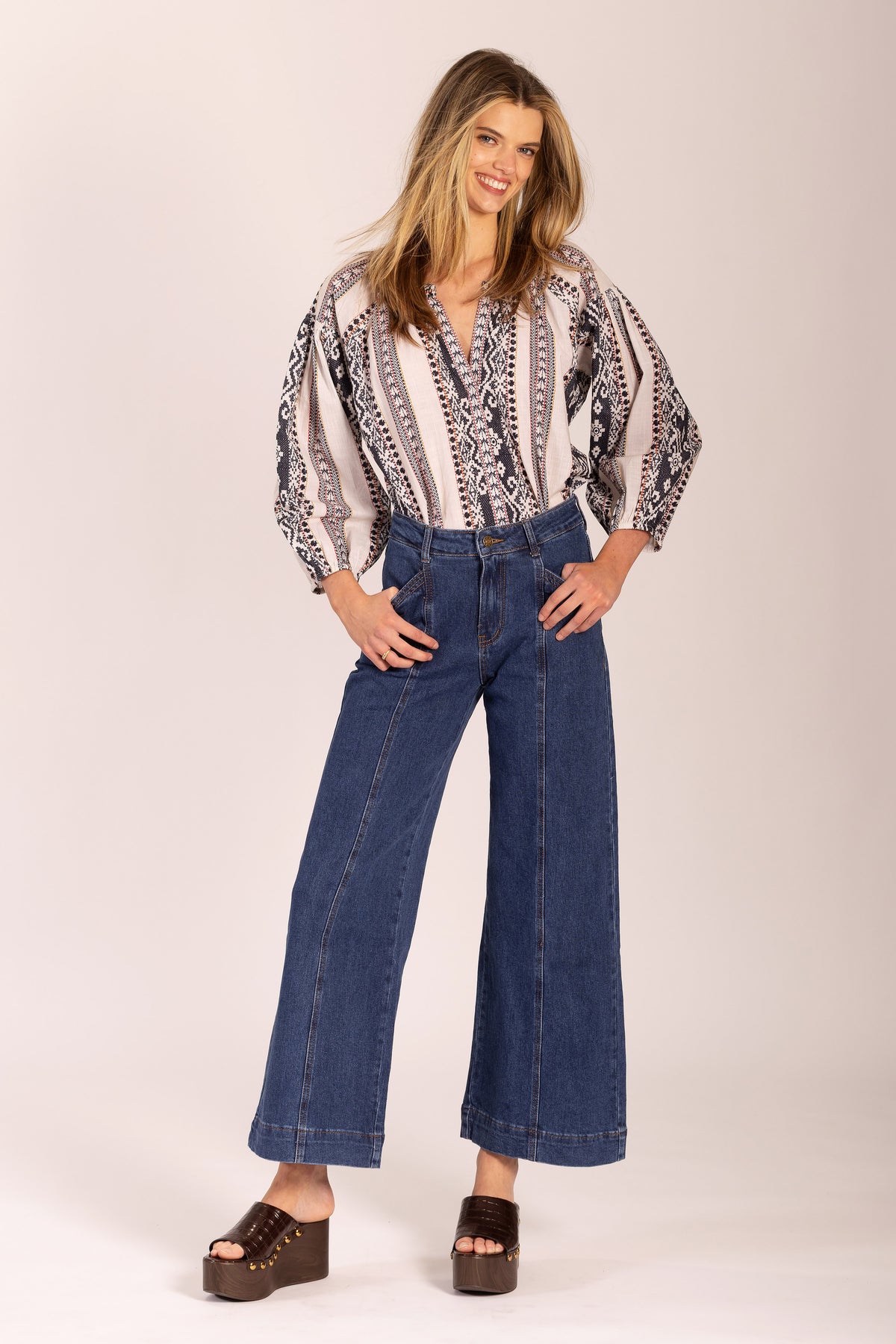 TWENTY COTTON FIFTEEN STRIPE SHIRT