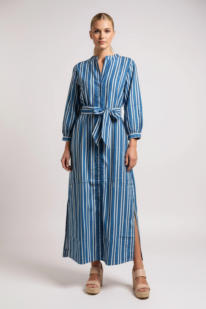 CIRQUE STRIPE MAXI DRESS
