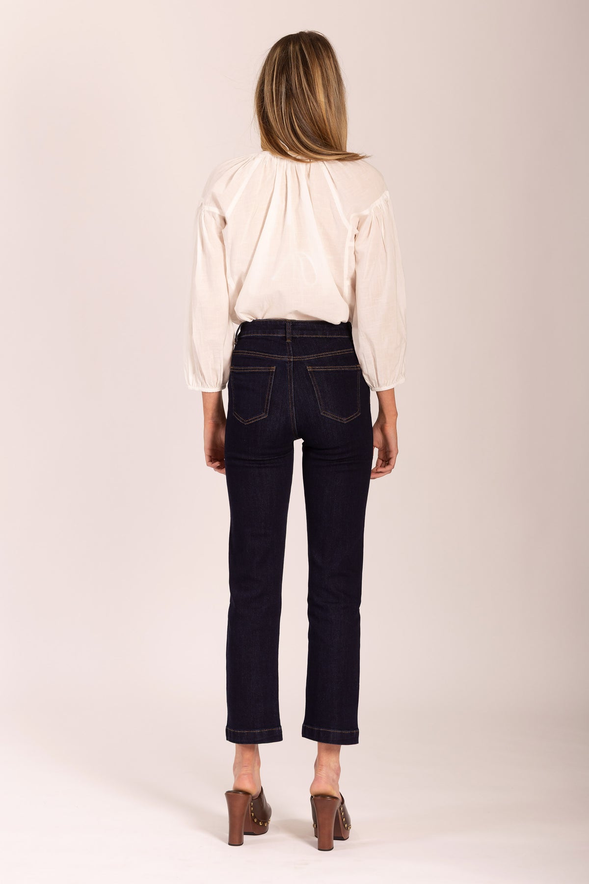 Naomi Runway Blue Denim Jeans by Atte. The Label