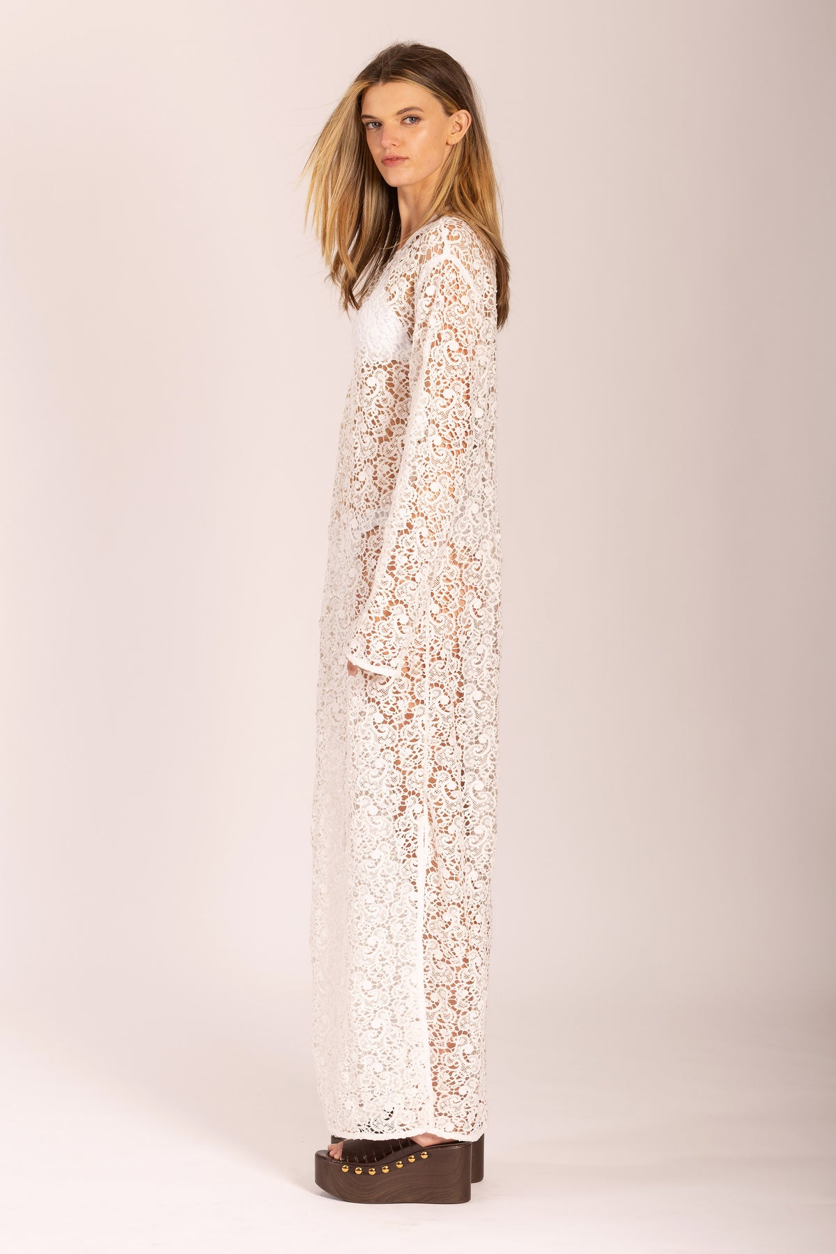 SIXTY LACE MAXI