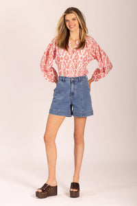 TWENTY LACE COTTON SHIRT