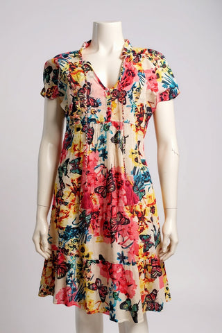 SAMPLE 814 COTTESLOE SILK BIRDIE MAXI