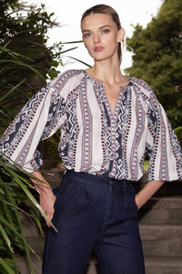 TWENTY COTTON FIFTEEN STRIPE SHIRT