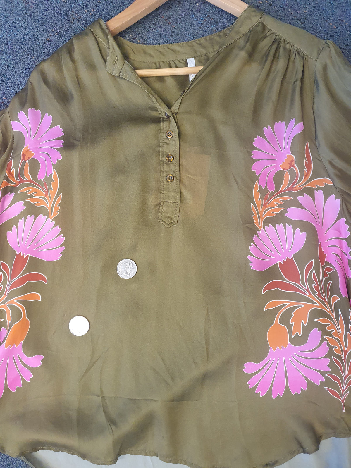 SAMPLE 1408 JANE SILKY SHIRT