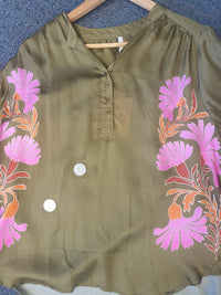 SAMPLE 1408 JANE SILKY SHIRT