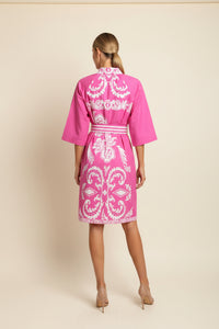 SAMPLE 1387 ALLEGRA MIDI PINK