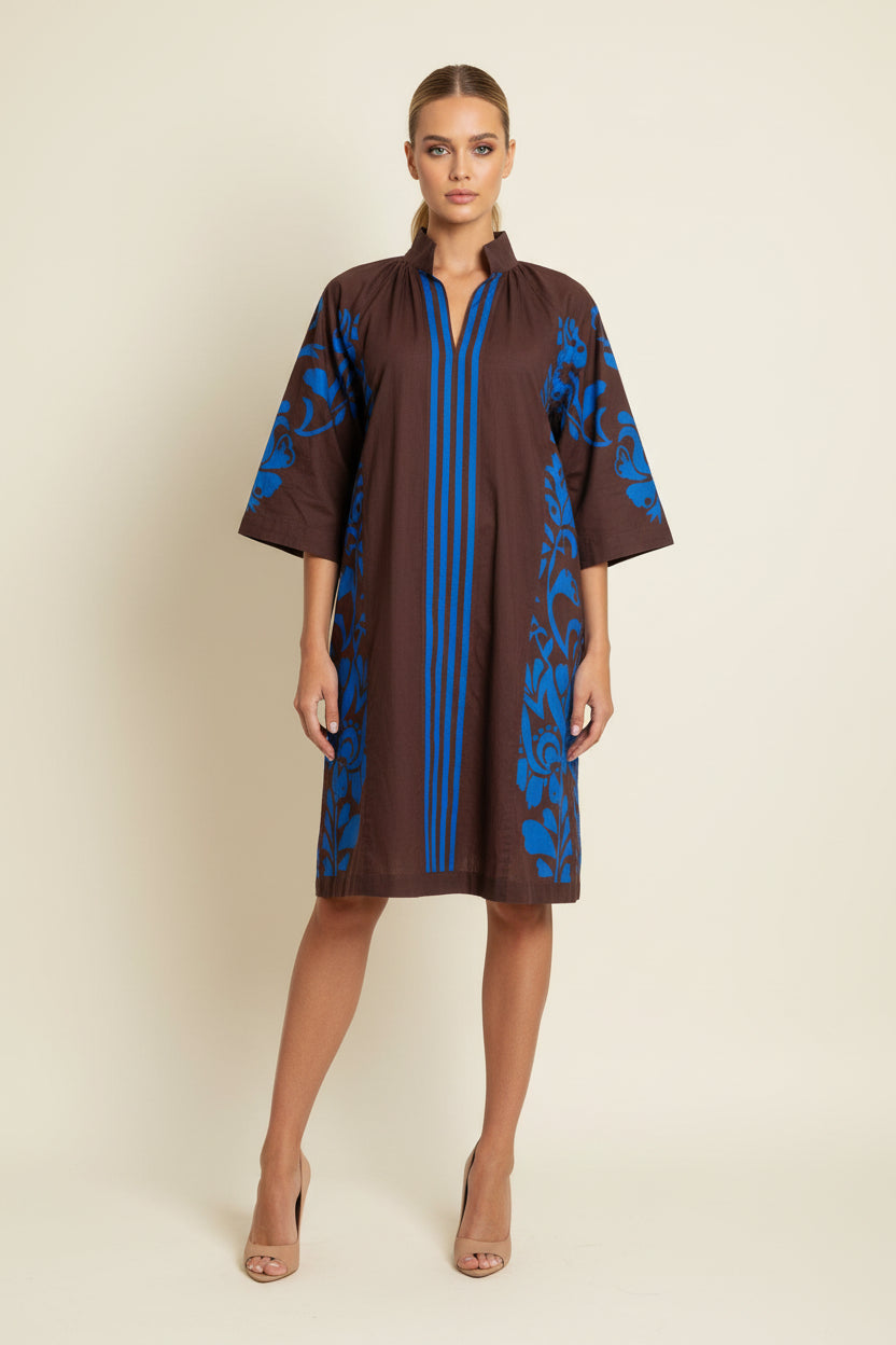 SAMPLE 1342 ALLEGRA COTTON MIDI DRESS