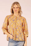 TWENTY WREATH NAVY COTTON SHIRT