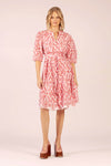 MARILYN LACE COTTON MIDI