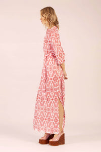 MARY COTTON LACE MAXI