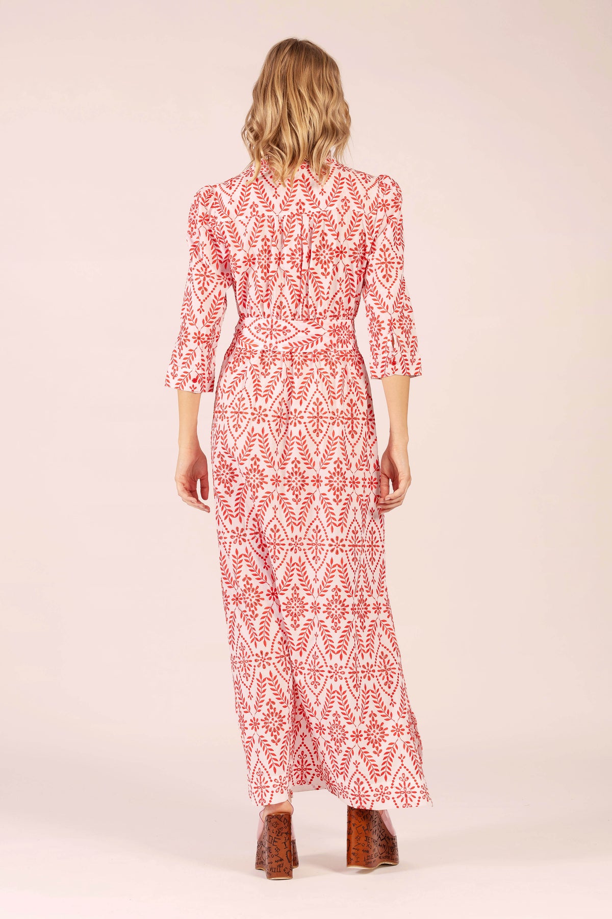 MARY COTTON LACE MAXI