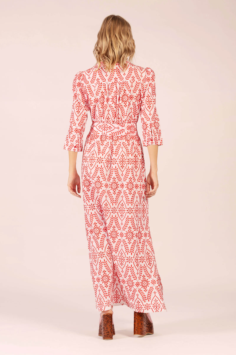 MARY COTTON LACE MAXI