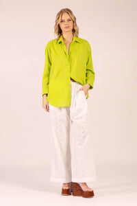 SHAMBALA LACE COTTON PANTS