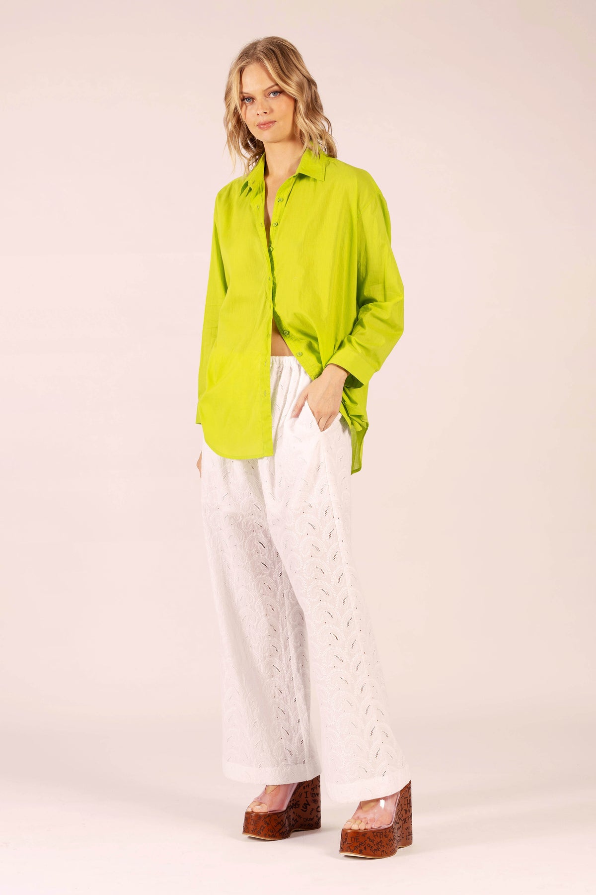 SAMPLE 1336 SHAMBLA LACE PANTS