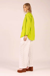 SHAMBALA LACE COTTON PANTS