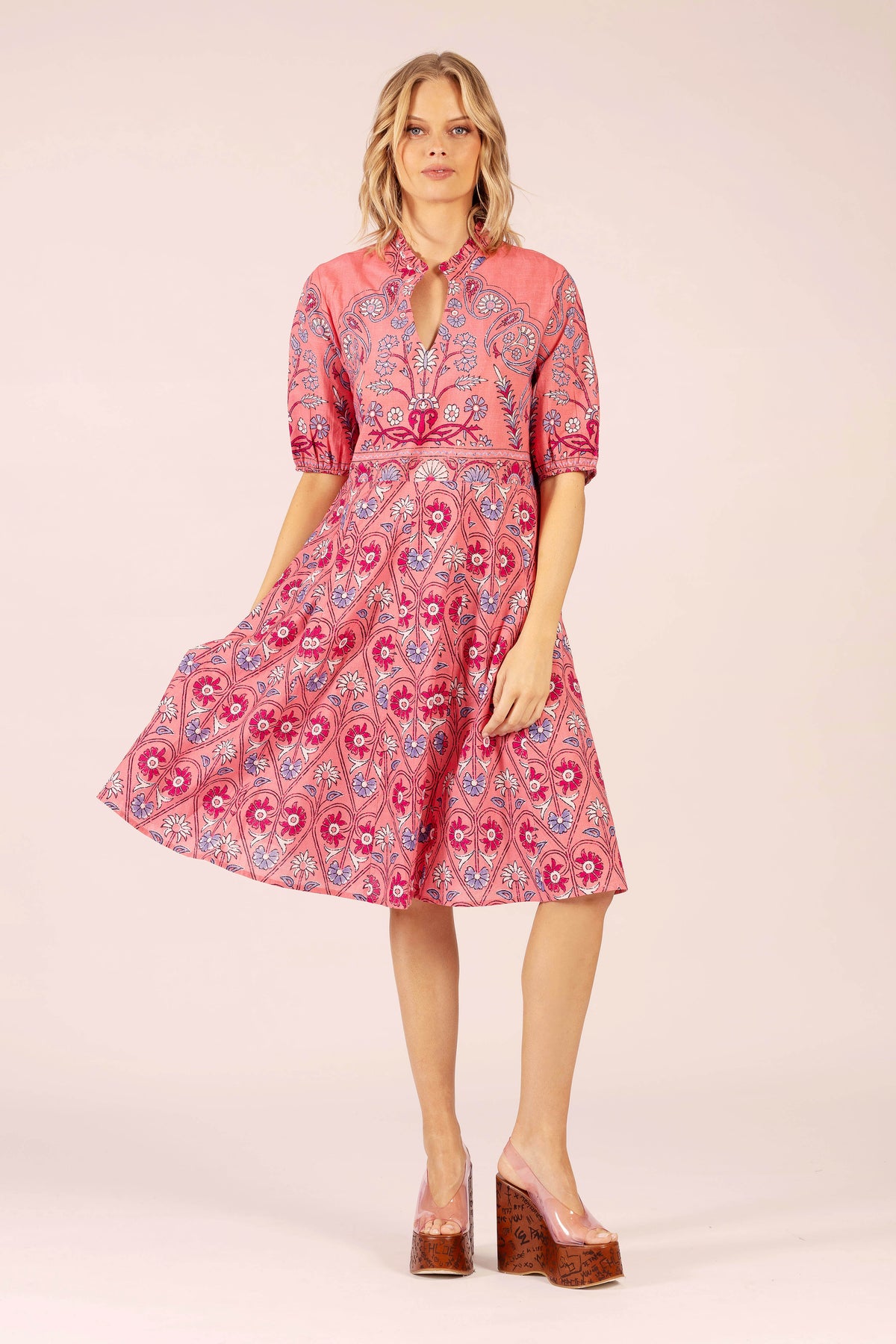 GEORGIA COTTON HINDI MIDI