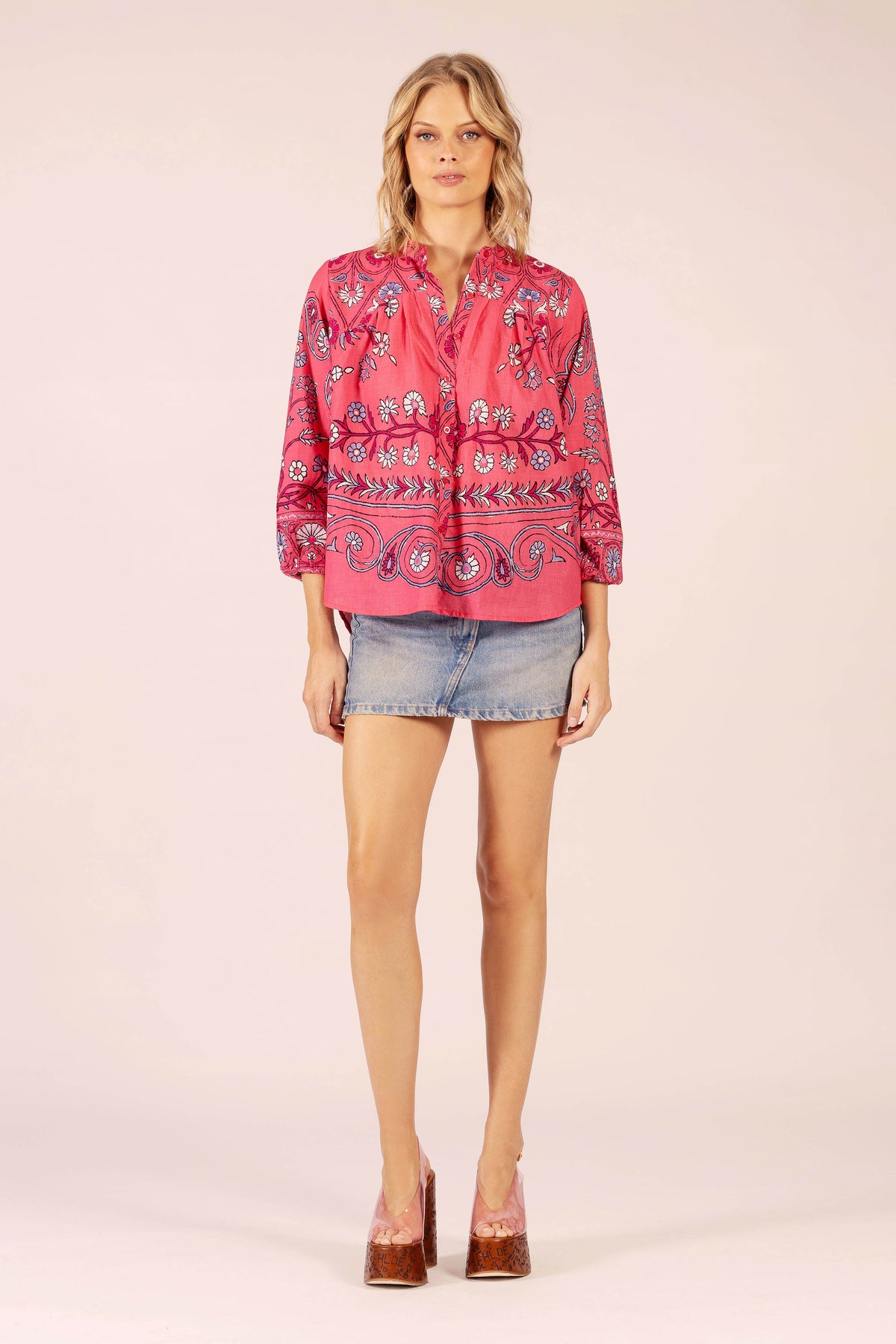 TEXAS HINDI COTTON SHIRT