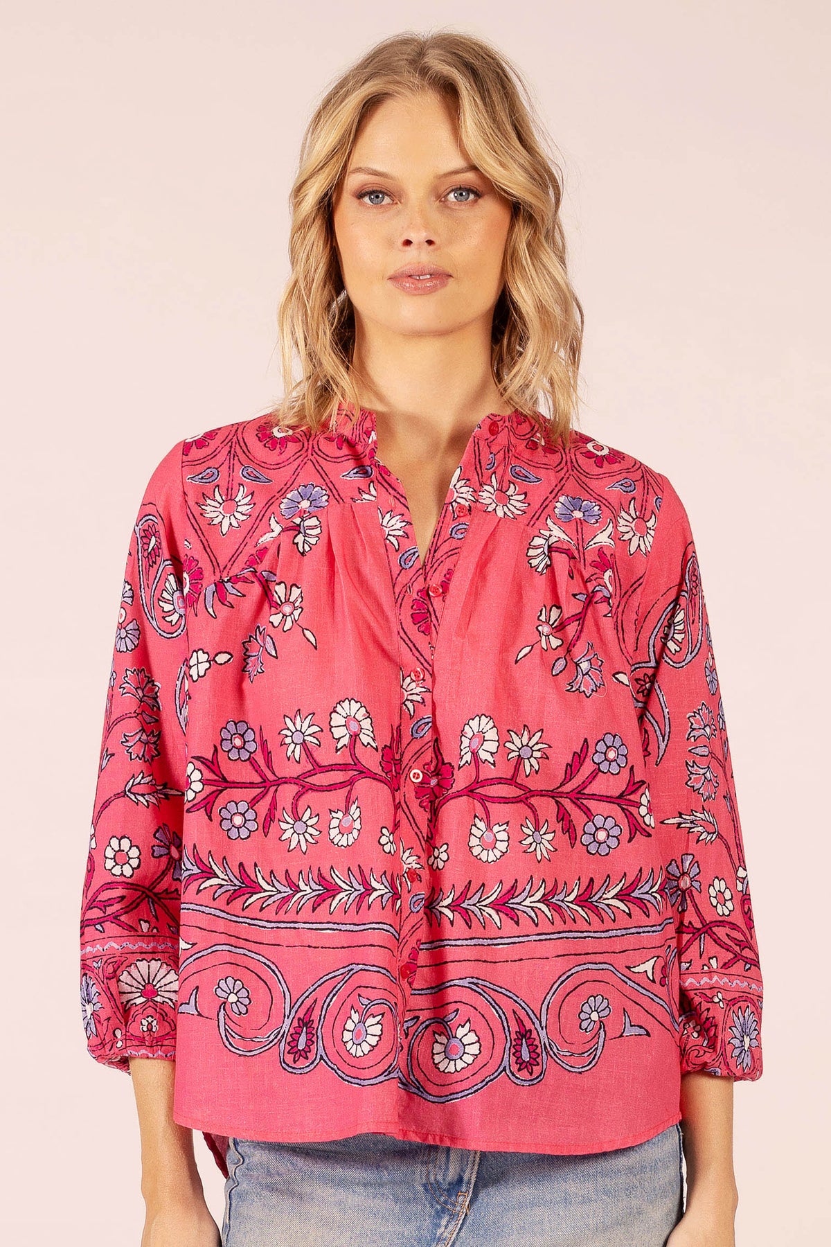 TEXAS HINDI COTTON SHIRT