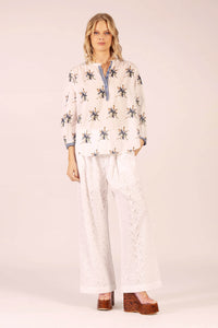 SHAMBALA LACE COTTON PANTS