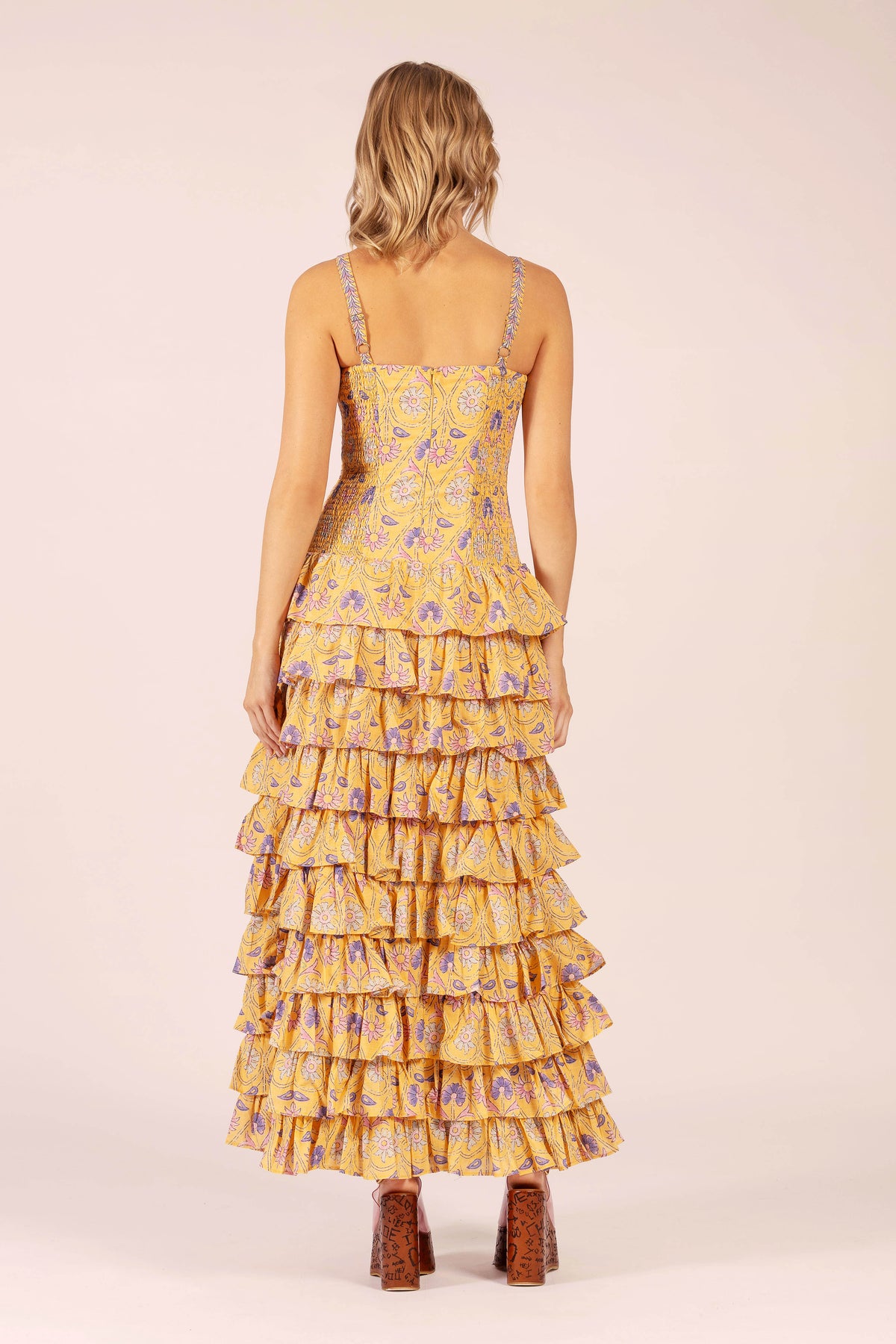 VALENTINA HINDI COTTON MAXI