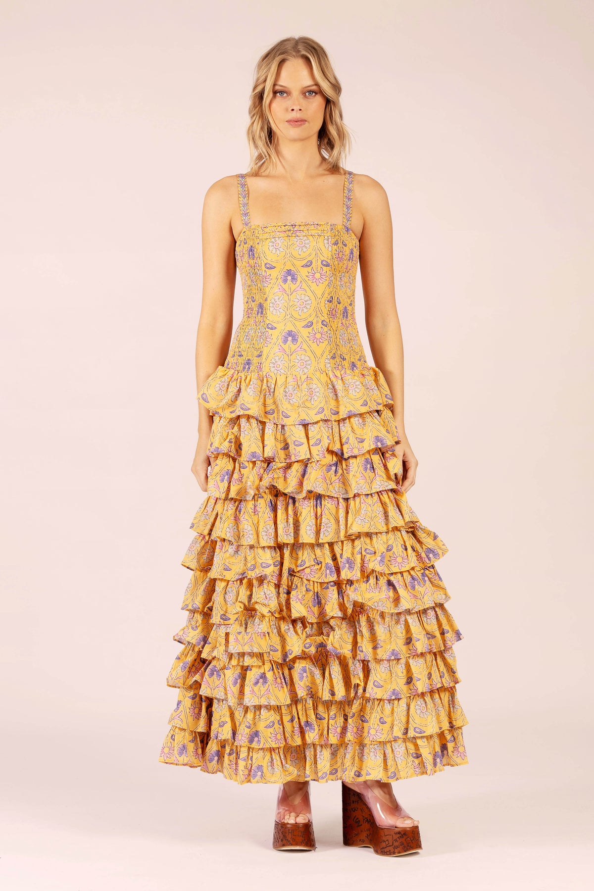 VALENTINA HINDI COTTON MAXI