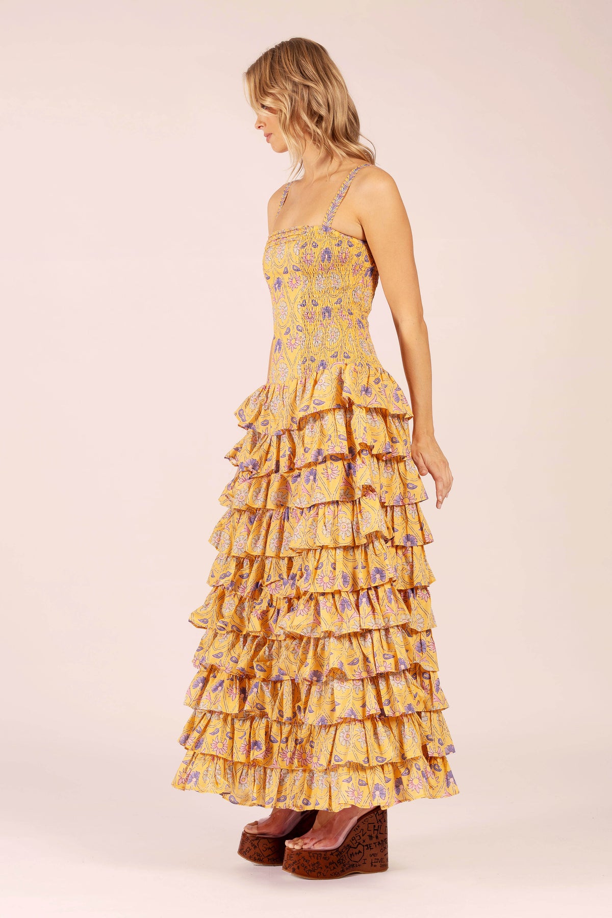 VALENTINA HINDI COTTON MAXI