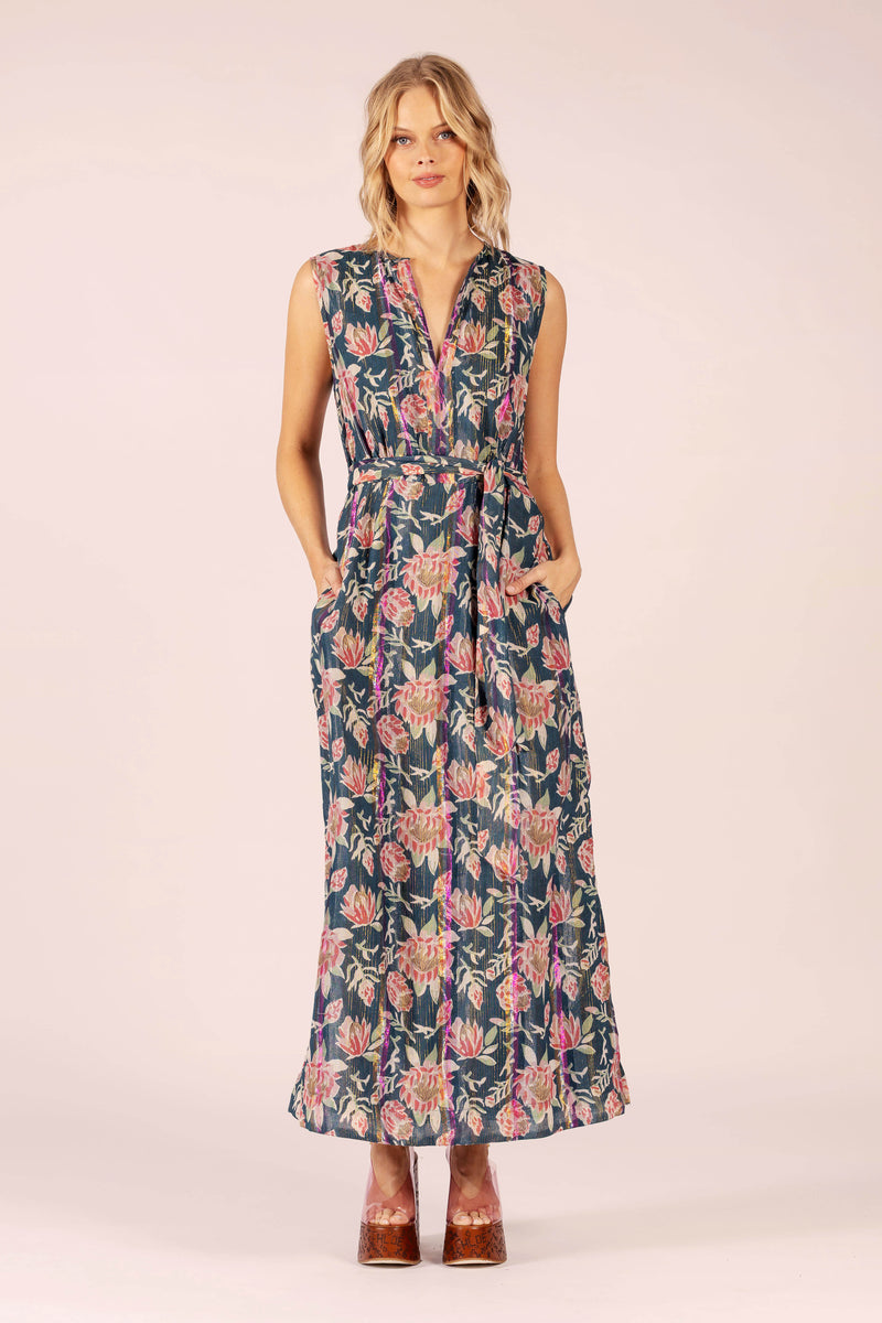 STELLA COTTON MAXI SAINT DRESS