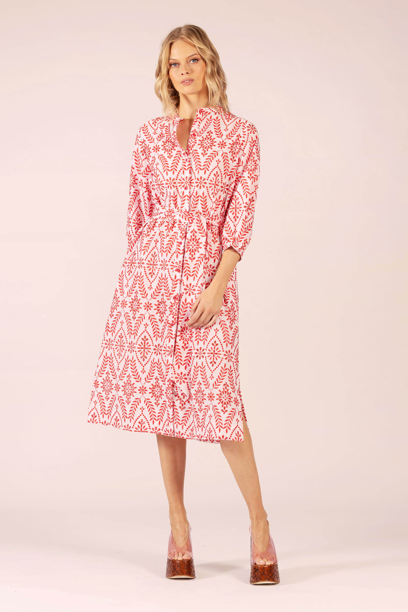 CIRQUE LACE MIDI DRESS