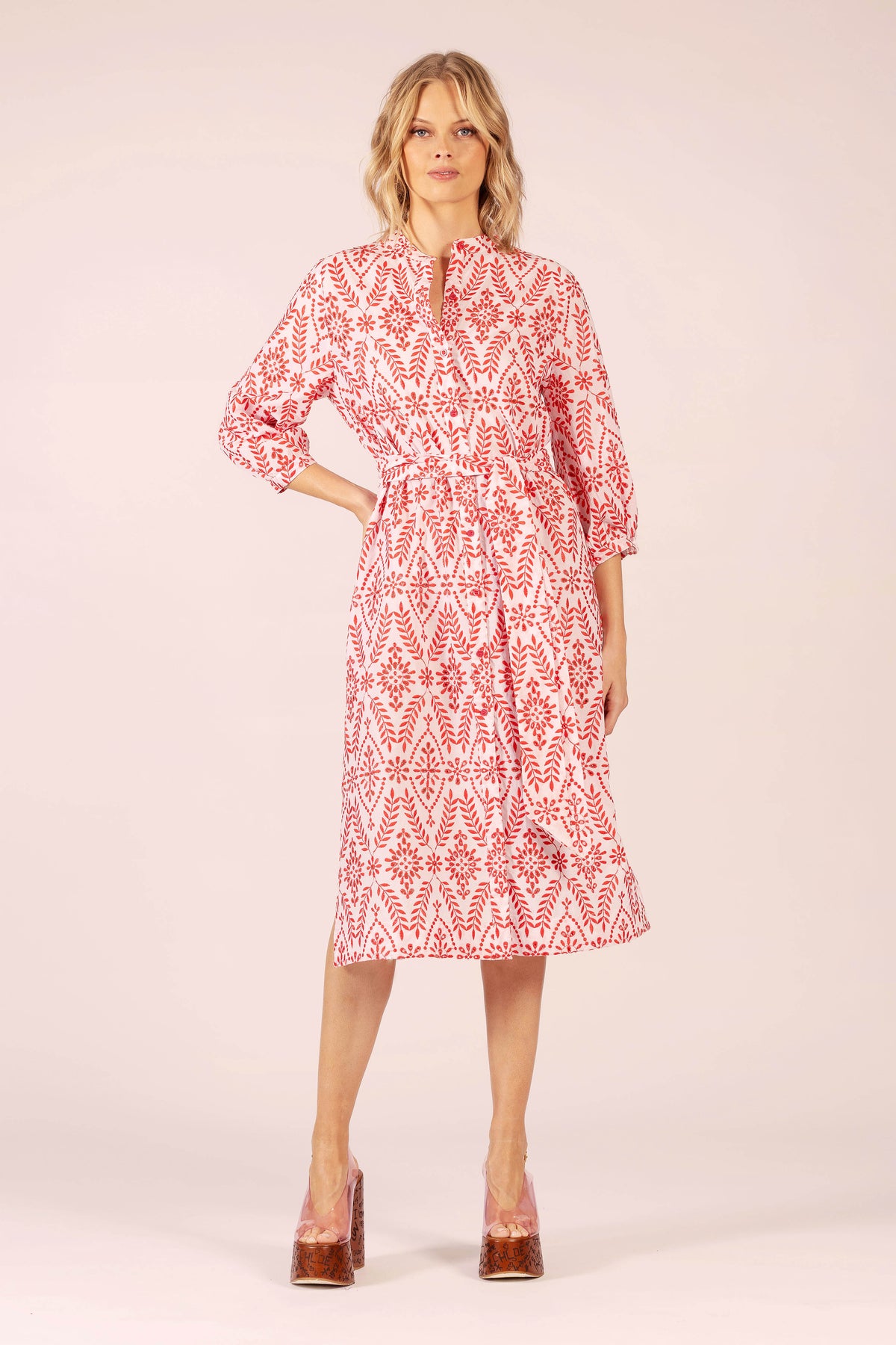 CIRQUE LACE MIDI DRESS (MORE COLOURS)