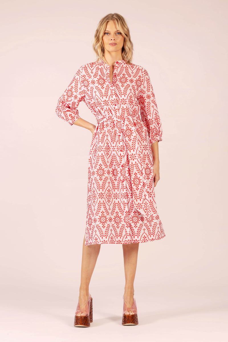 CIRQUE LACE MIDI DRESS