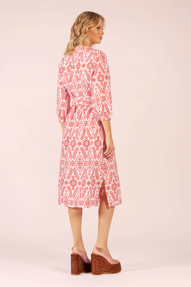 CIRQUE LACE MIDI DRESS