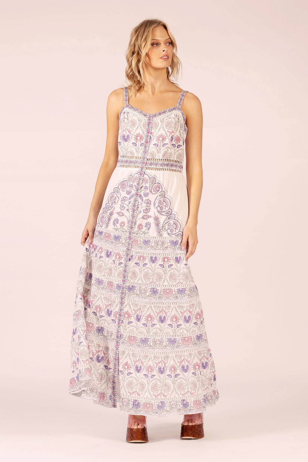 ANU HINDI COTTON MAXI