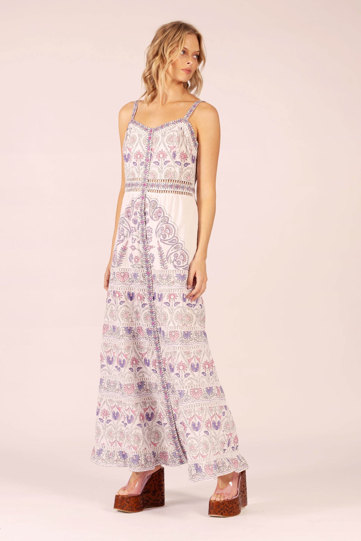 ANU HINDI COTTON MAXI