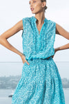 SAMPLE 814 COTTESLOE SILK BIRDIE MAXI