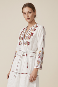 MOROCCO COTTON DAKOTA WHITE MINI