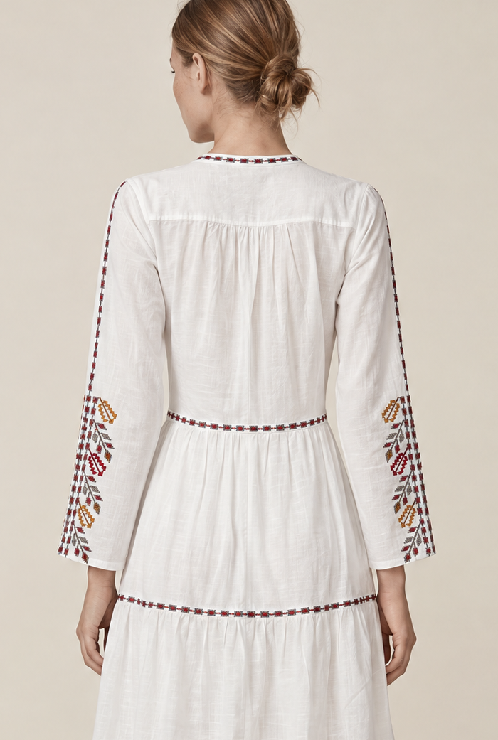 MOROCCO COTTON DAKOTA WHITE MINI