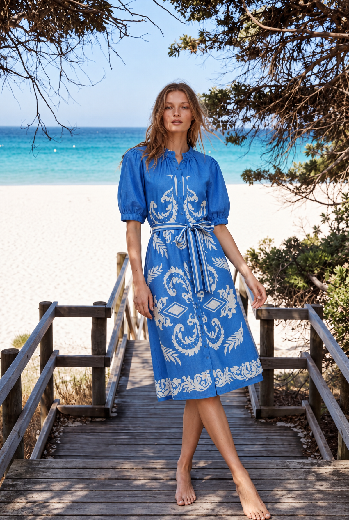 COAST JEWEL COTTON MIDI