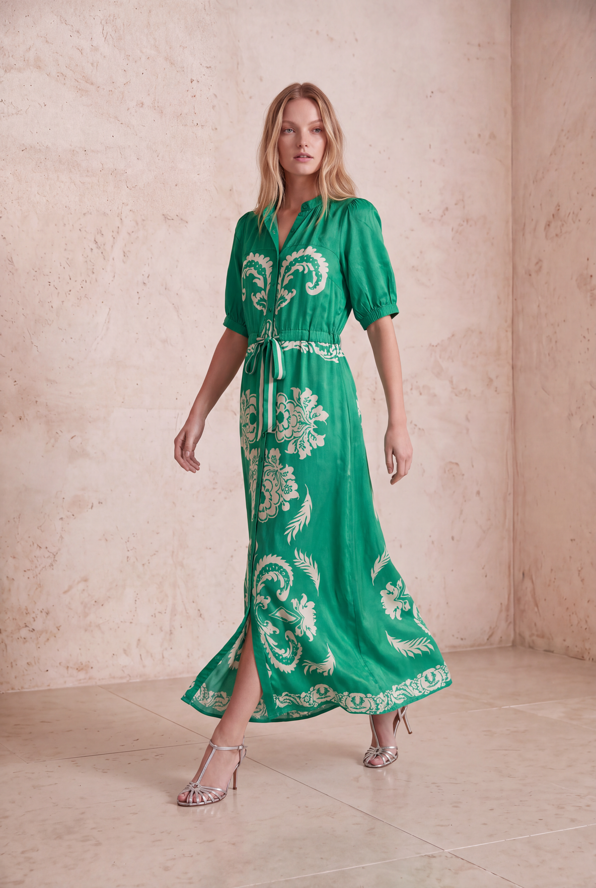 COAST SILKY JEWEL EMERALD GREEN MAXI