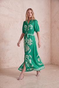 COAST SILKY JEWEL EMERALD GREEN MAXI