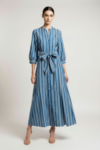 CIRQUE STRIPE MAXI DRESS