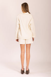 TINA DENIM ECRU SHIRT