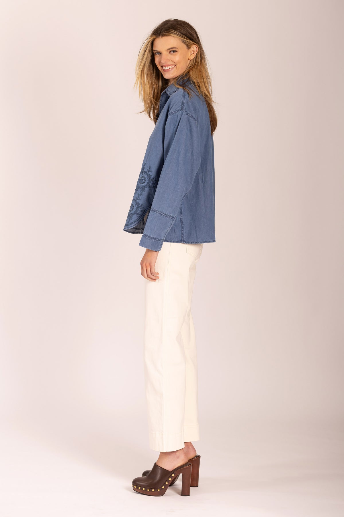 TINA DENIM SHIRT
