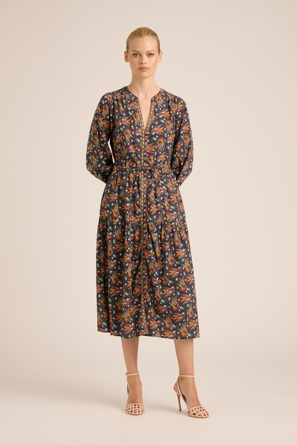 DAISY BOO FALL COTTON MIDI