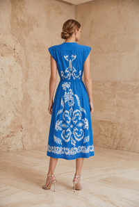 DAISY BOO JEWEL COTTON MIDI