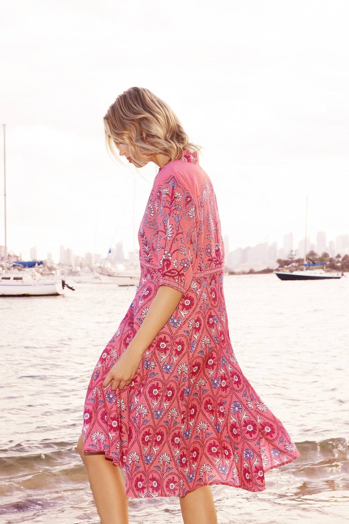 GEORGIA COTTON HINDI MIDI