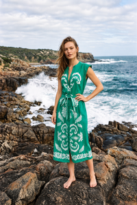 DAISY BOO JEWEL COTTON MIDI