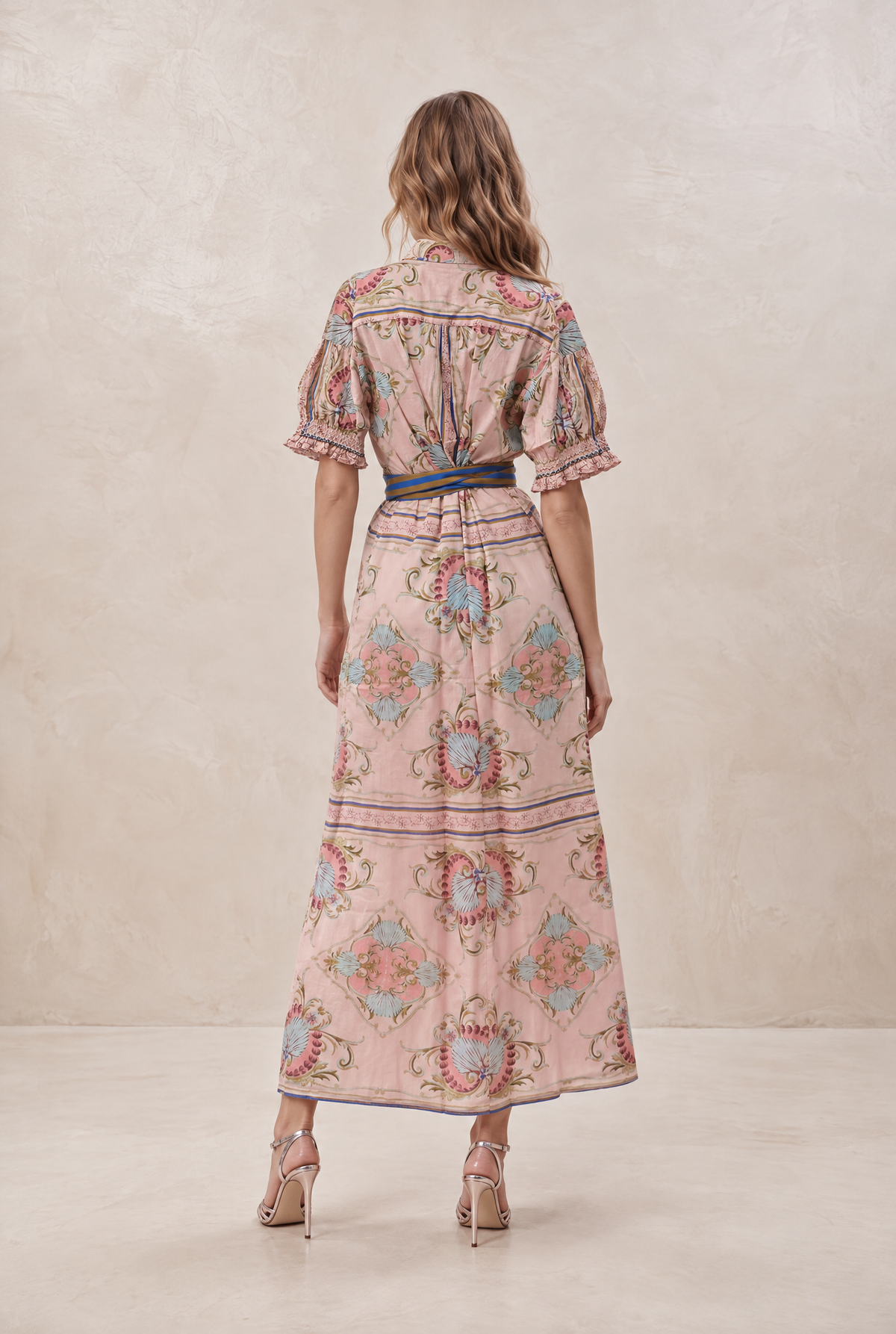 JULY NEPTUNE PINK COTTON MAXI