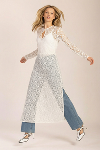 SIXTY LACE MAXI