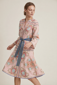 MOROCCO COTTON NEPTUNE PINK MIDI