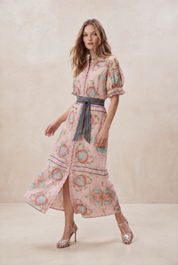 JULY NEPTUNE PINK COTTON MAXI